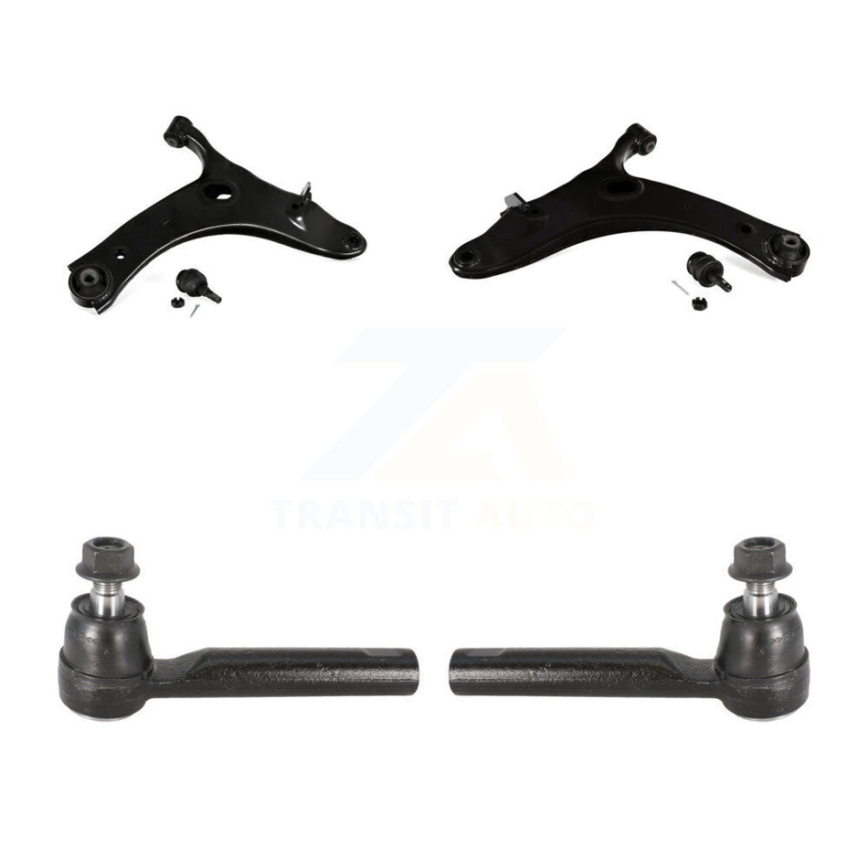 Front Suspension Control Arm Assembly And Tie Rod End Kit For Subaru XV Crosstrek KTR-104493