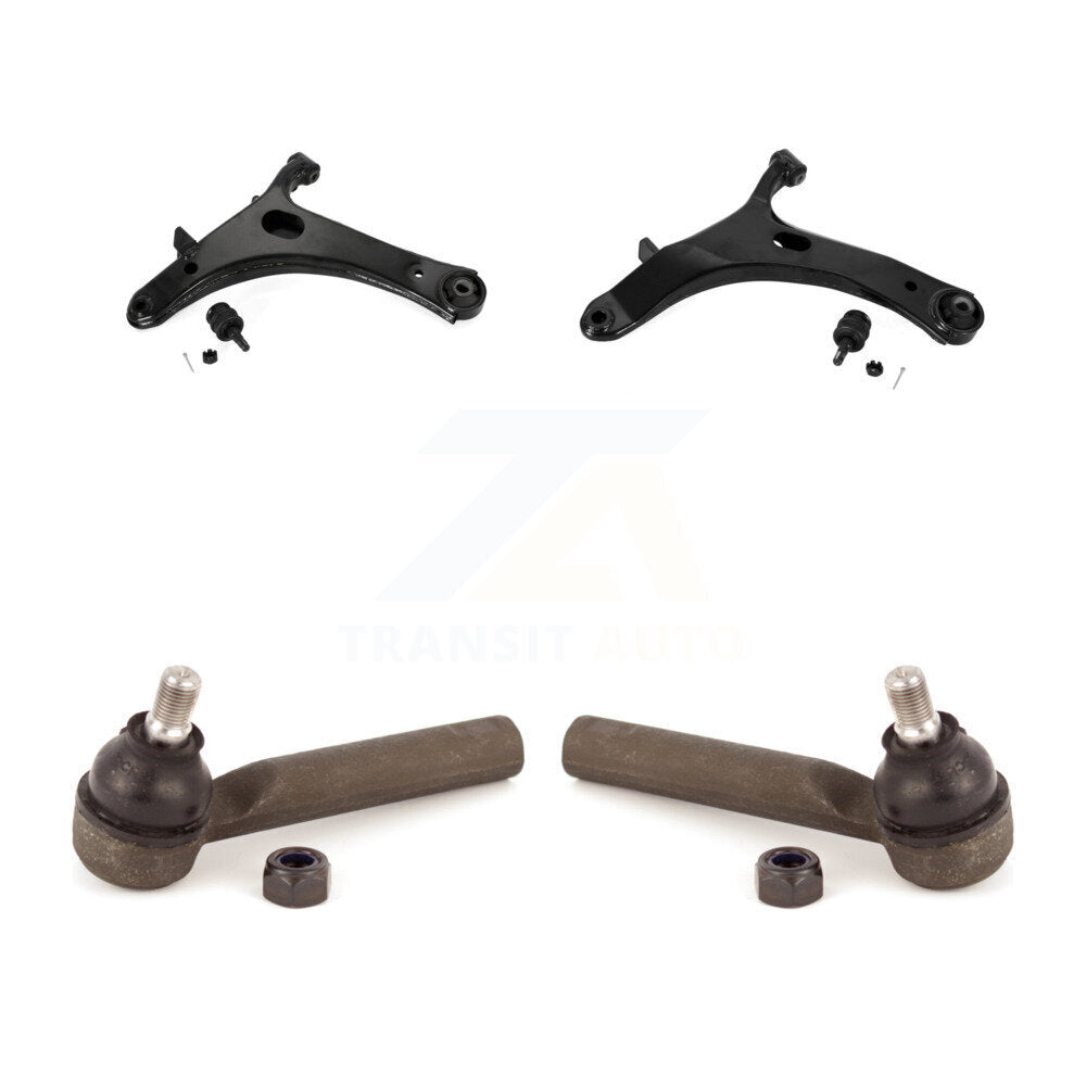Front Suspension Control Arm Assembly And Tie Rod End Kit For Subaru Impreza KTR-104497
