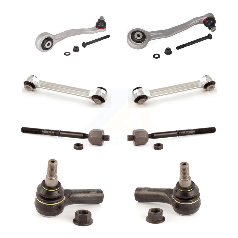 Front Suspension Control Arm And Ball Joint Tie Rod End Link Kit (8Pc) For 2015 Audi S4 KTR-104551