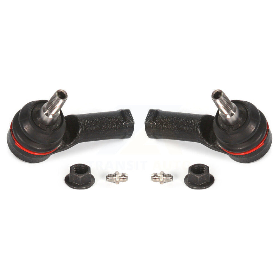 Front Outer Steering Tie Rod End Pair For 2010-2013 Ford Transit Connect KTR-104592