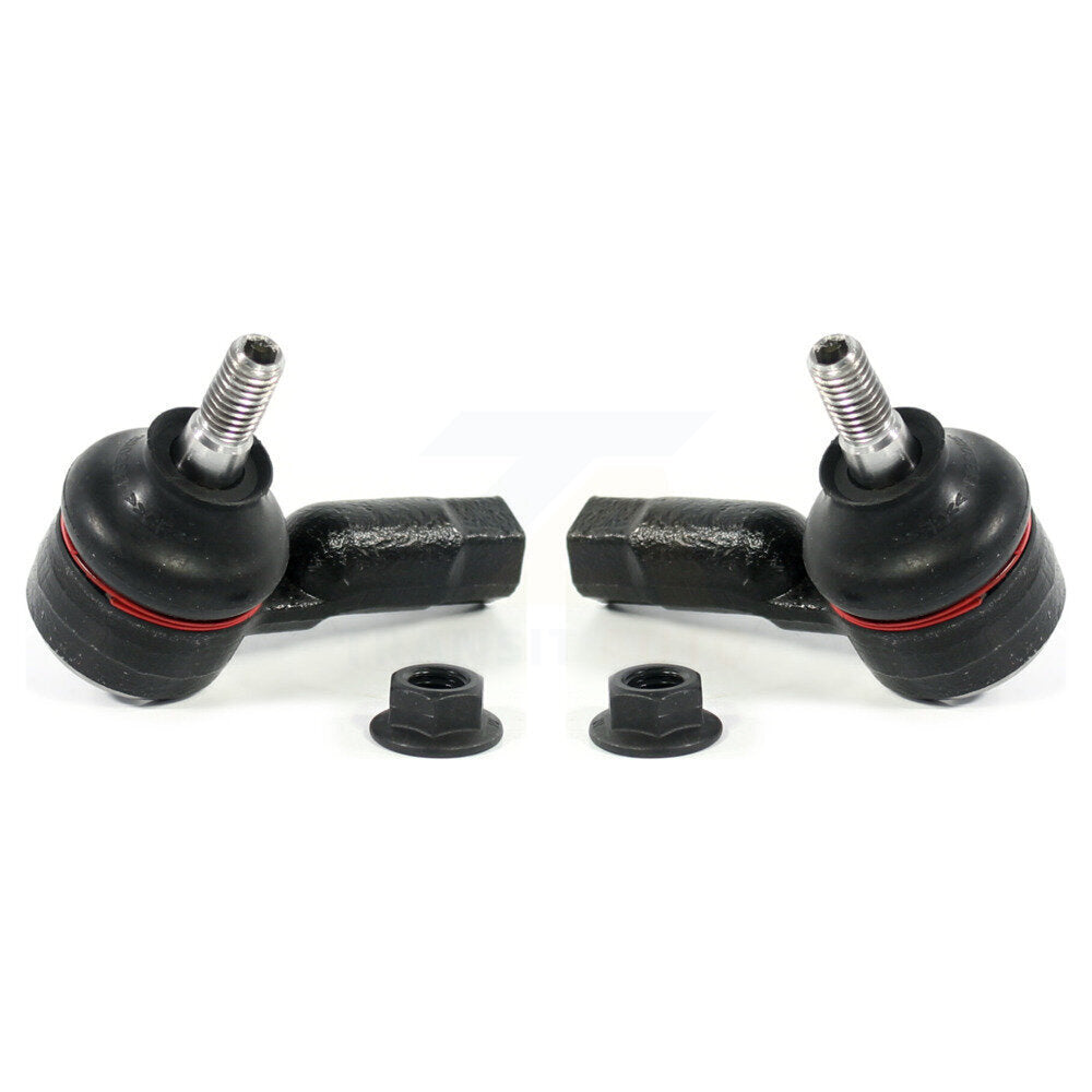 Front Outer Steering Tie Rod End Pair For 2008-2016 Smart Fortwo KTR-104600