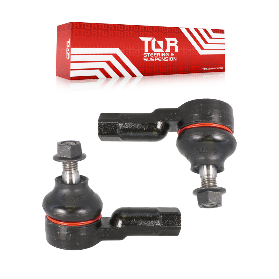 Front Outer Steering Tie Rod End Pair For 2008-2016 Smart Fortwo KTR-104600