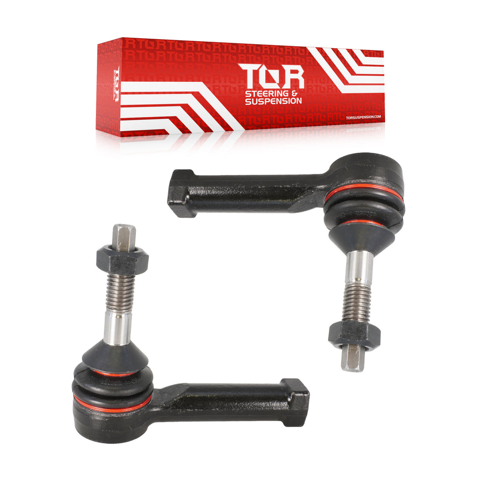 Front Outer Tie Rod End Pair For Ford Taurus Flex Lincoln Five Hundred MKS Freestyle MKT KTR-104602