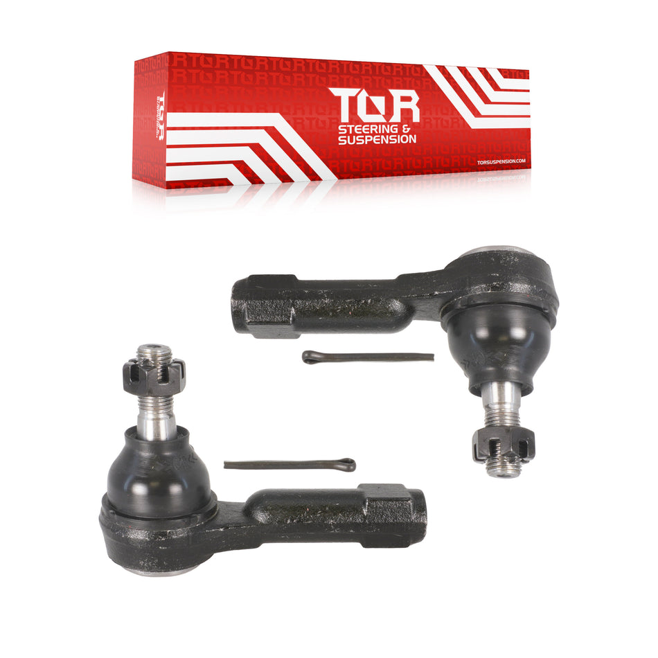 Front Outer Steering Tie Rod End Pair For Toyota Tercel MR2 Spyder Paseo KTR-104607