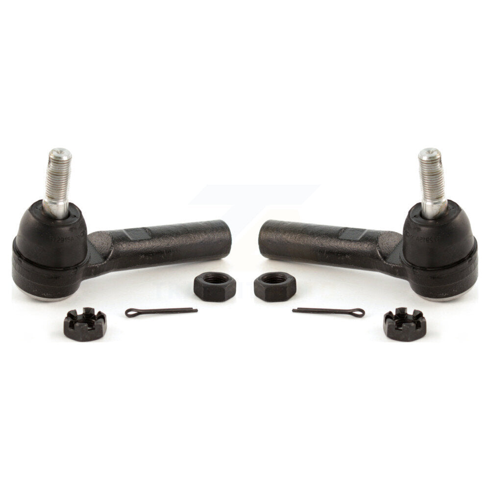 Front Outer Tie Rod End Pair For GMC Chevrolet Sierra 2500 HD Silverado Savana Express H2 KTR-104608