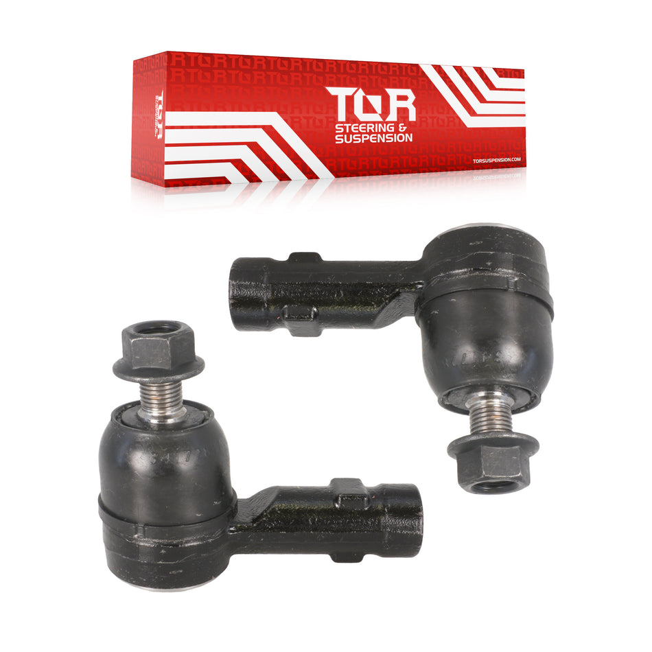 Front Outer Tie Rod End Pair For Hyundai Elantra Kia Spectra Accent Tiburon Spectra5 KTR-104610