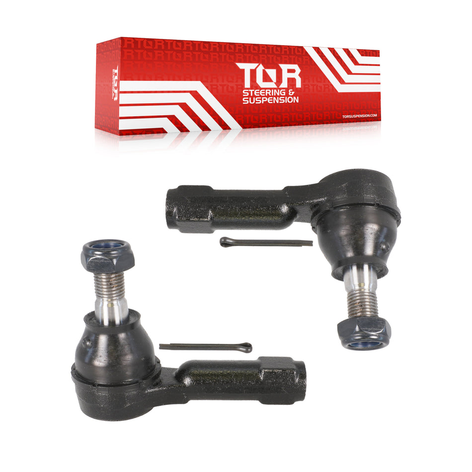 Front Outer Tie Rod End Pair For Nissan X-Trail Pathfinder Xterra Frontier INFINITI QX4 KTR-104613