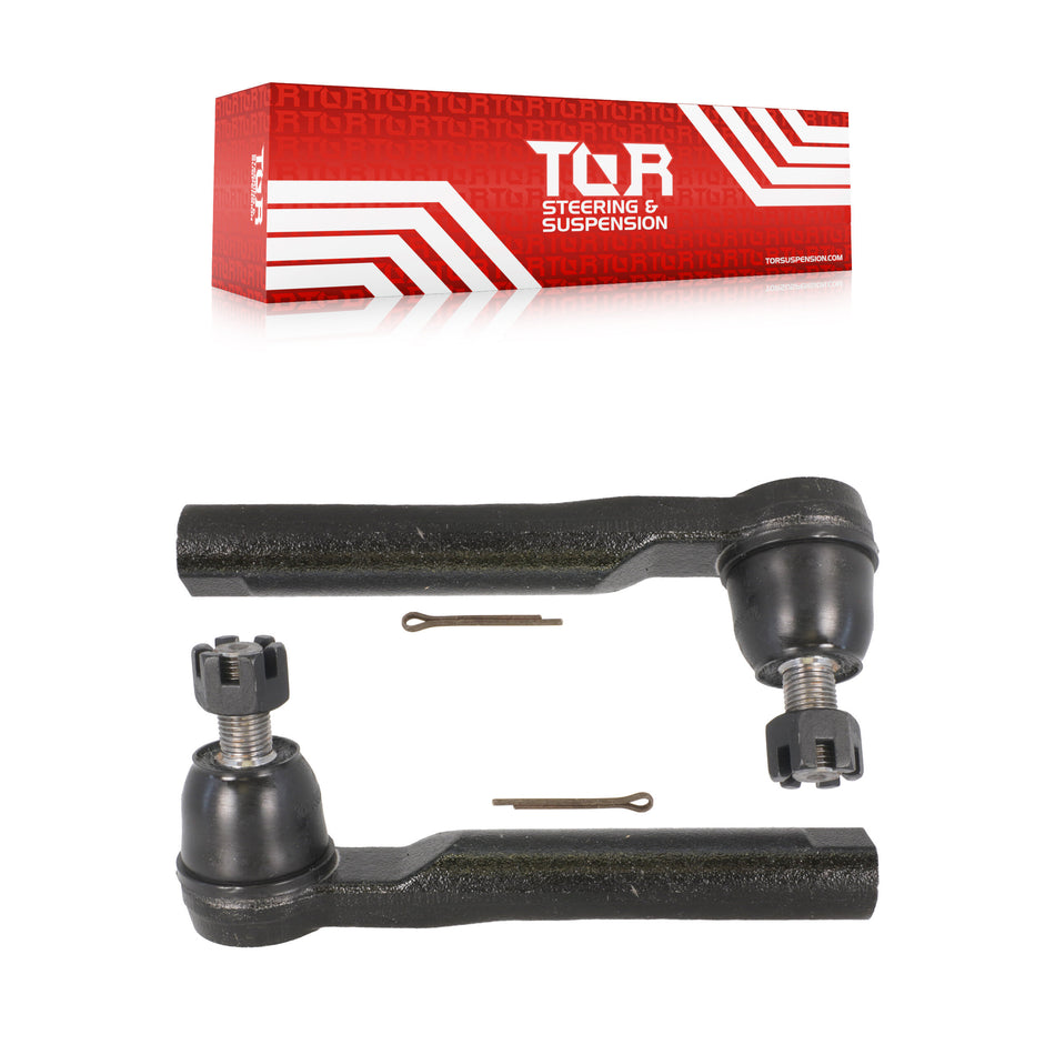 Front Outer Steering Tie Rod End Pair For 2007-2018 Acura RDX KTR-104625