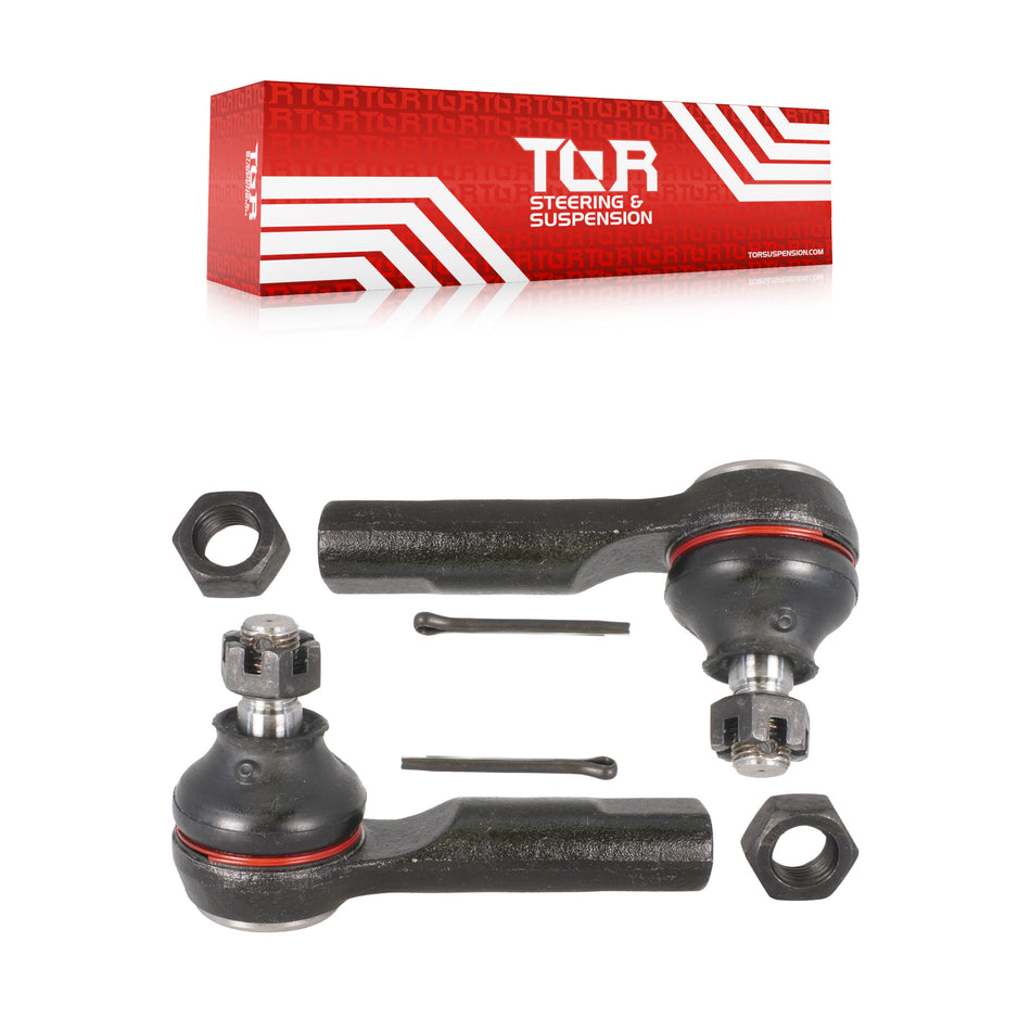 Front Outer Steering Tie Rod End Pair For Nissan Maxima Altima INFINITI I30 240SX I35 KTR-104627