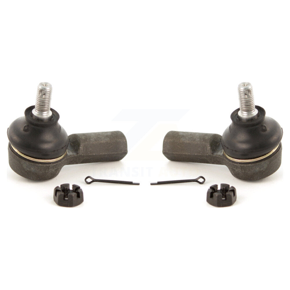 Front Outer Steering Tie Rod End Pair For Honda Civic CR-V Acura EL KTR-104630