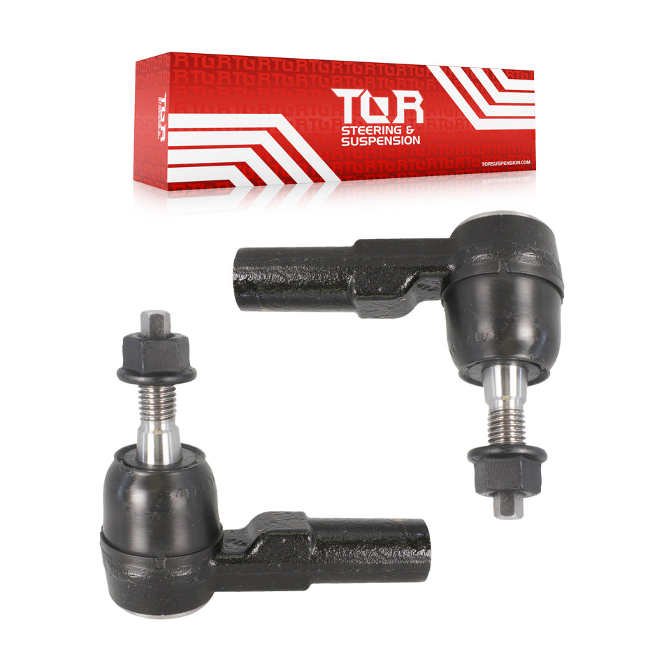 Front Outer Steering Tie Rod End Pair For Buick Encore Chevrolet Trax KTR-104634