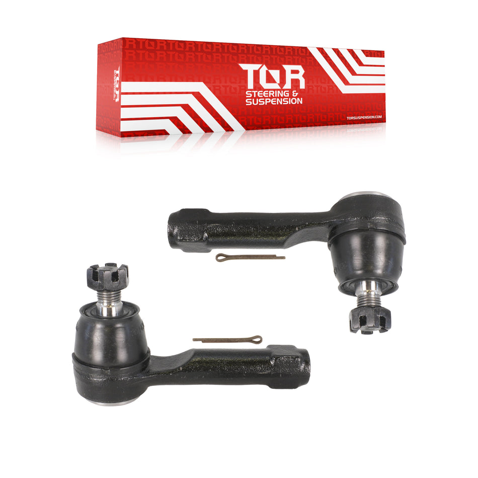 Front Outer Tie Rod End Pair For Nissan Sentra 240SX Altima Pulsar NX 200SX Stanza Multi KTR-104635