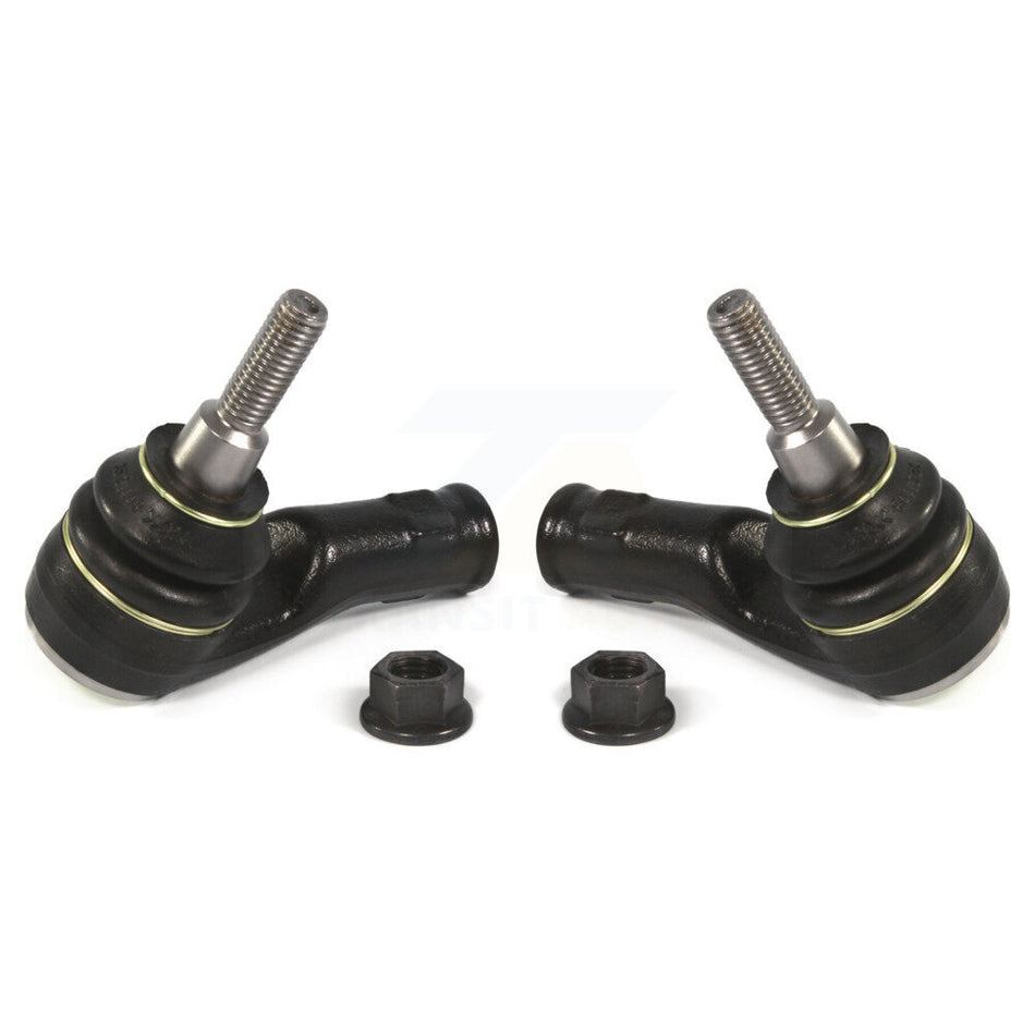 Front Outer Steering Tie Rod End Pair For Land Rover LR3 KTR-104643