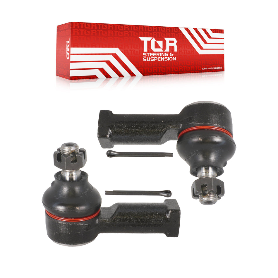 Front Outer Tie Rod End Pair For Suzuki Aerio Geo Metro Pontiac Firefly Esteem Swift KTR-104650