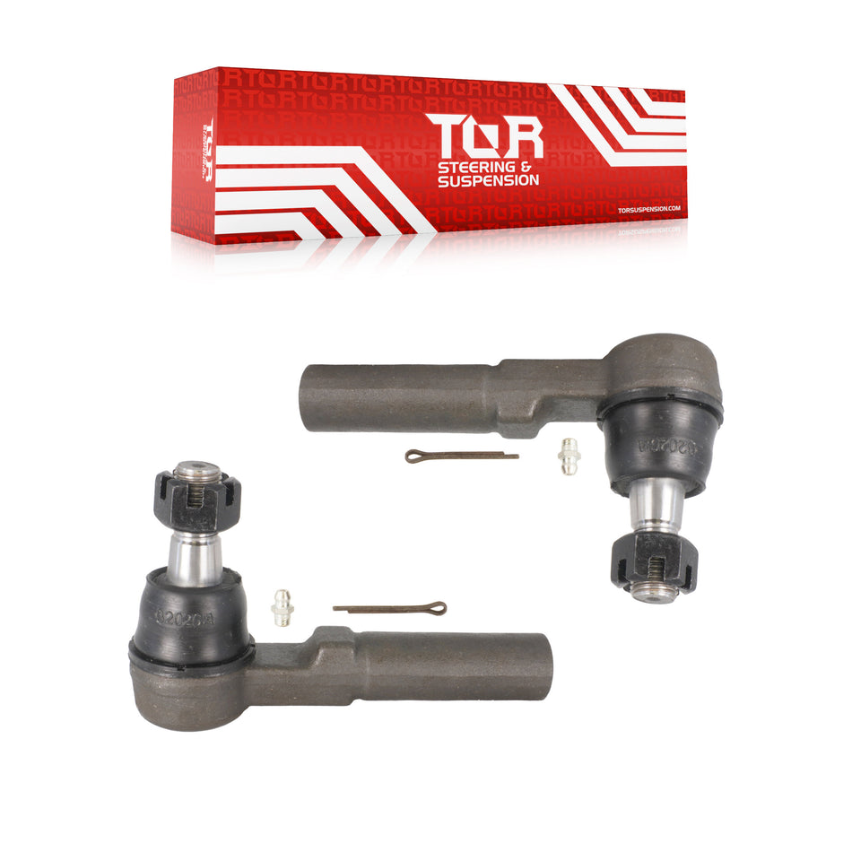 Front Outer Steering Tie Rod End Pair For Chevrolet Colorado GMC Canyon Isuzu i-280 i-350 KTR-104651