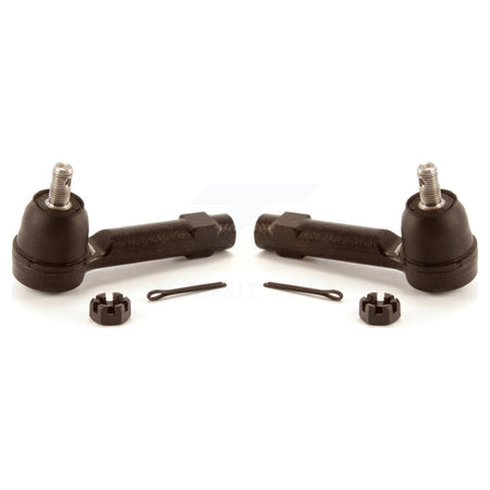 Front Outer Steering Tie Rod End Pair For 2007-2008 Honda Fit KTR-104655