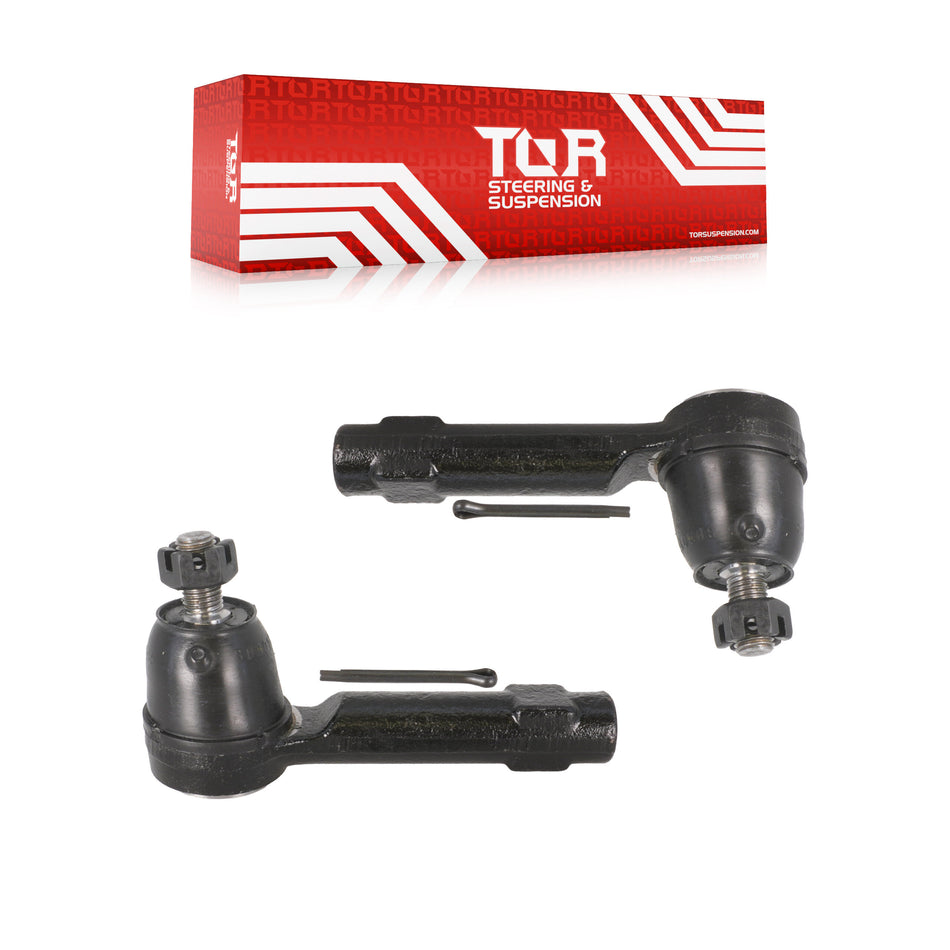 Front Outer Steering Tie Rod End Pair For 2007-2008 Honda Fit KTR-104655