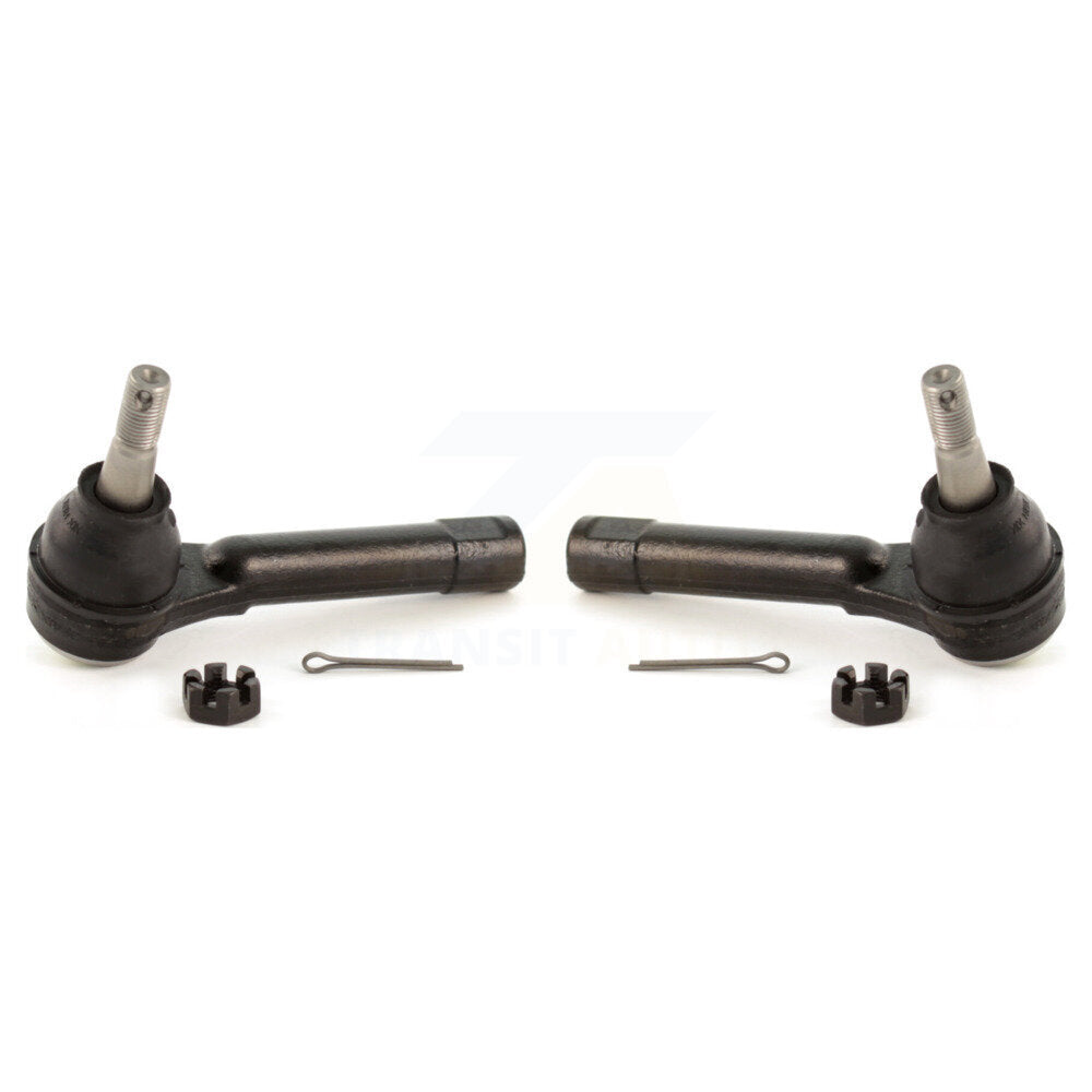 Front Outer Tie Rod End Pair For Chevrolet GMC Silverado 1500 Sierra Avalanche Yukon XL KTR-104659