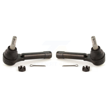 Front Outer Tie Rod End Pair For Chevrolet GMC Silverado 1500 Sierra Avalanche Yukon XL KTR-104659