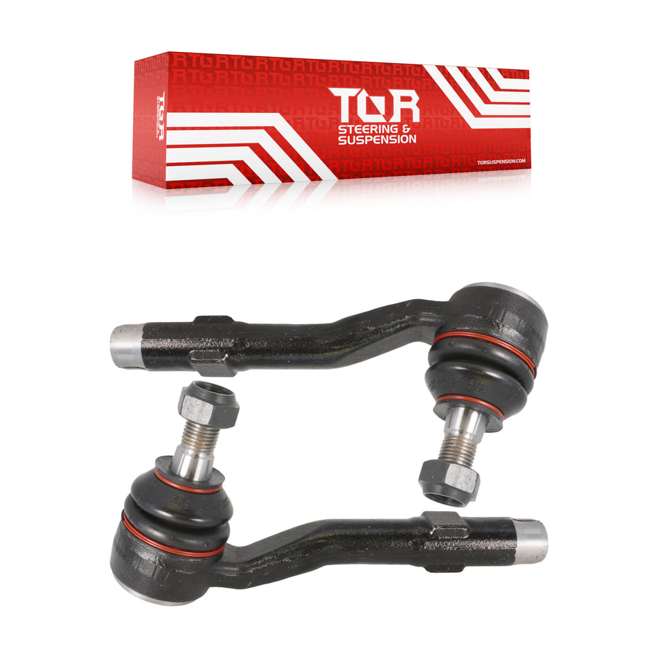 Front Outer Steering Tie Rod End Pair For BMW 530xi 528i xDrive 535i 535xi 528xi 525xi KTR-104664