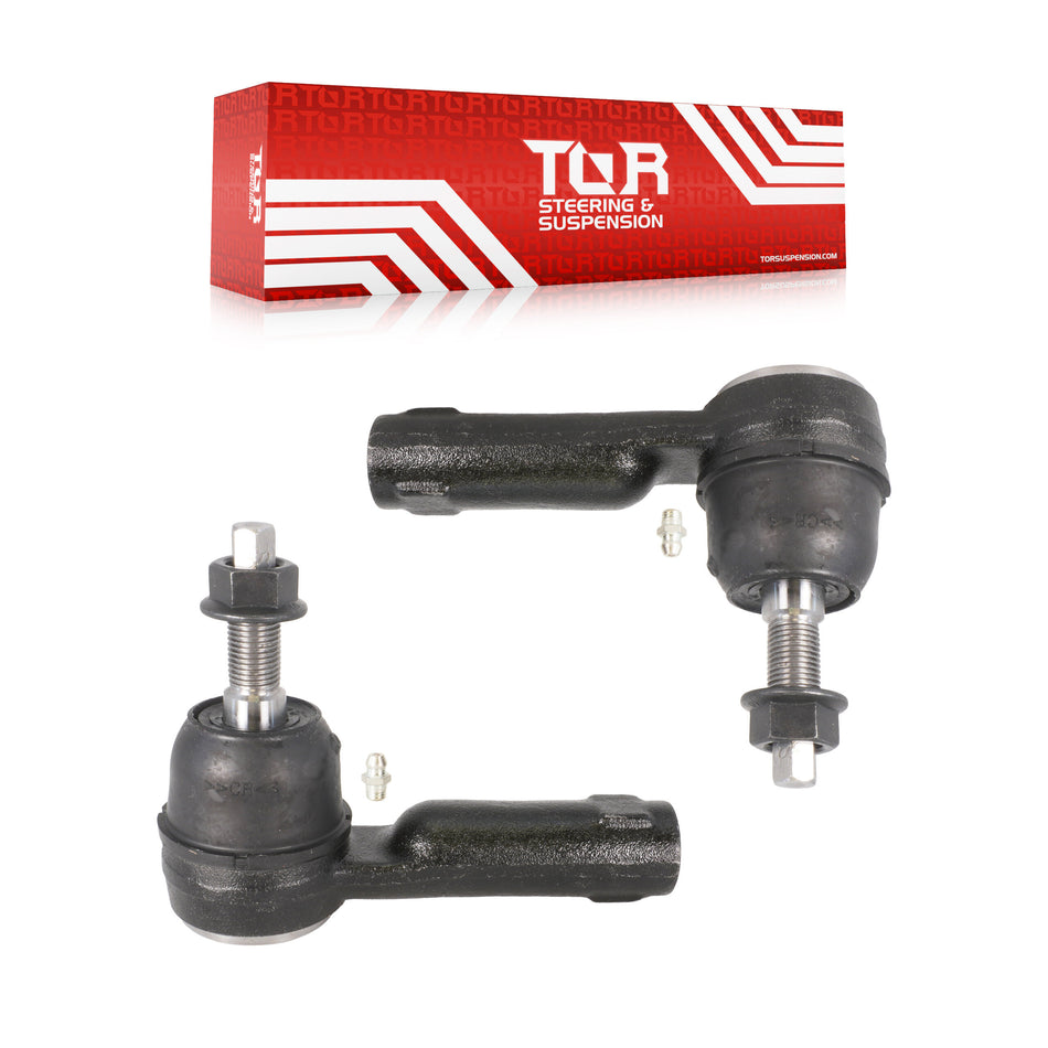 Front Outer Steering Tie Rod End Pair For 2005-2014 Ford Mustang KTR-104666