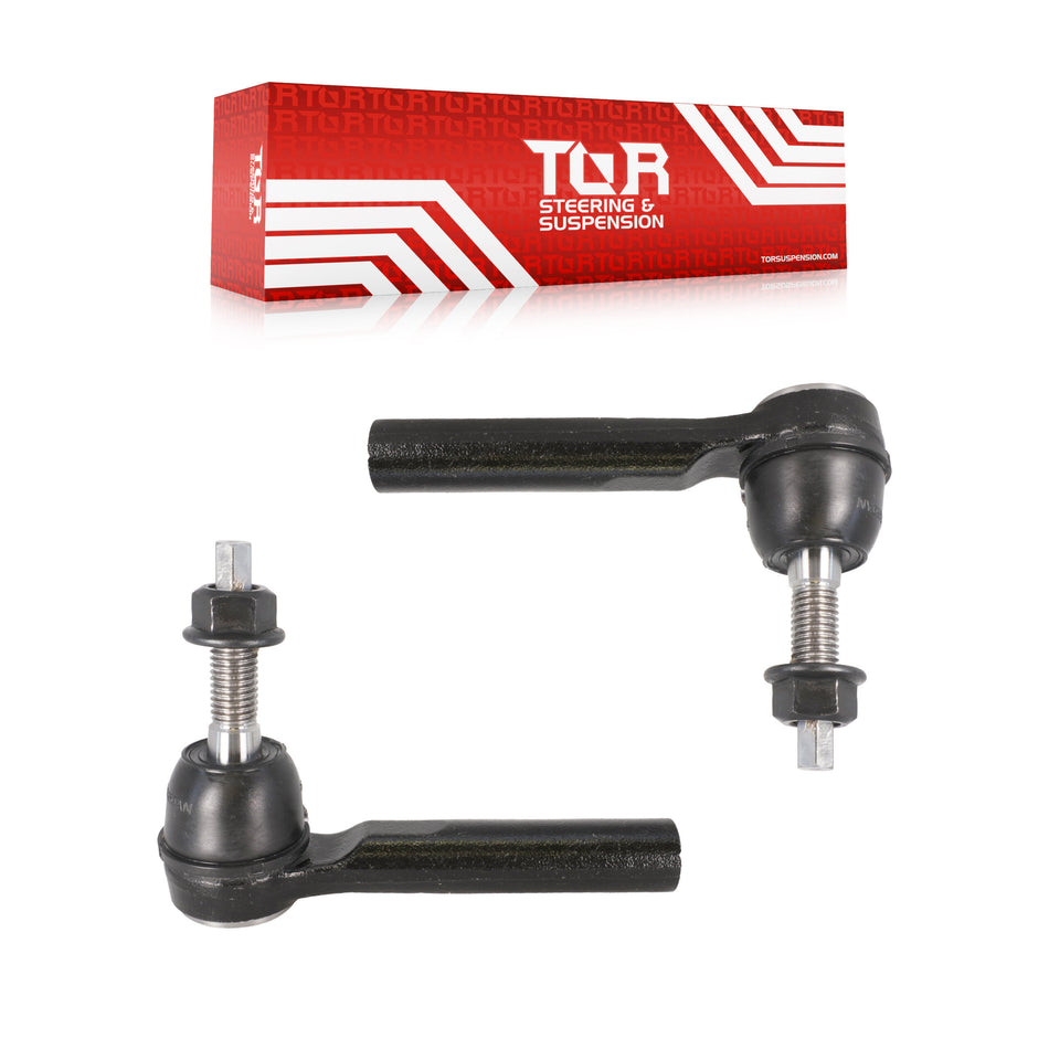 Front Outer Tie Rod End Pair For GMC Acadia Buick Enclave Chevrolet Traverse Saturn KTR-104667
