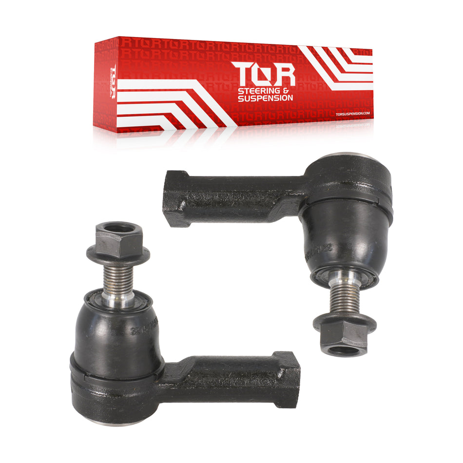 Front Outer Steering Tie Rod End Pair For Mitsubishi Lancer Eclipse Endeavor Galant KTR-104671