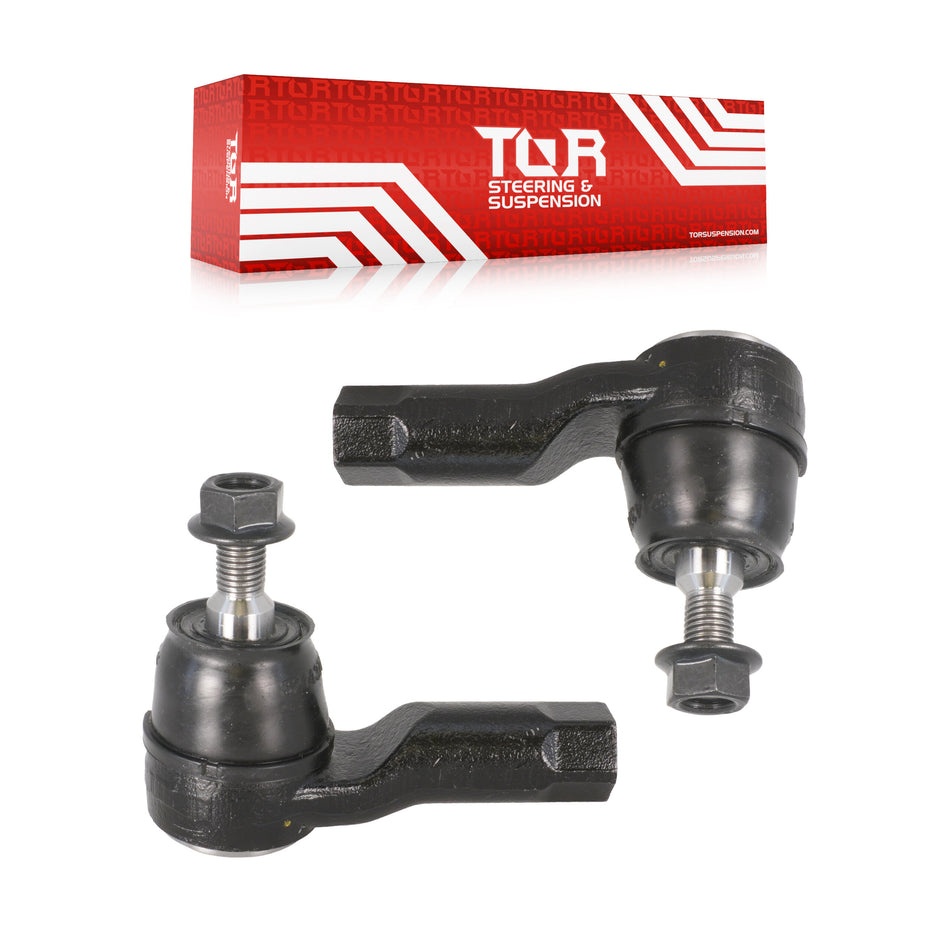 Front Outer Steering Tie Rod End Pair For Mitsubishi RVR Outlander Lancer PHEV Sport KTR-104672