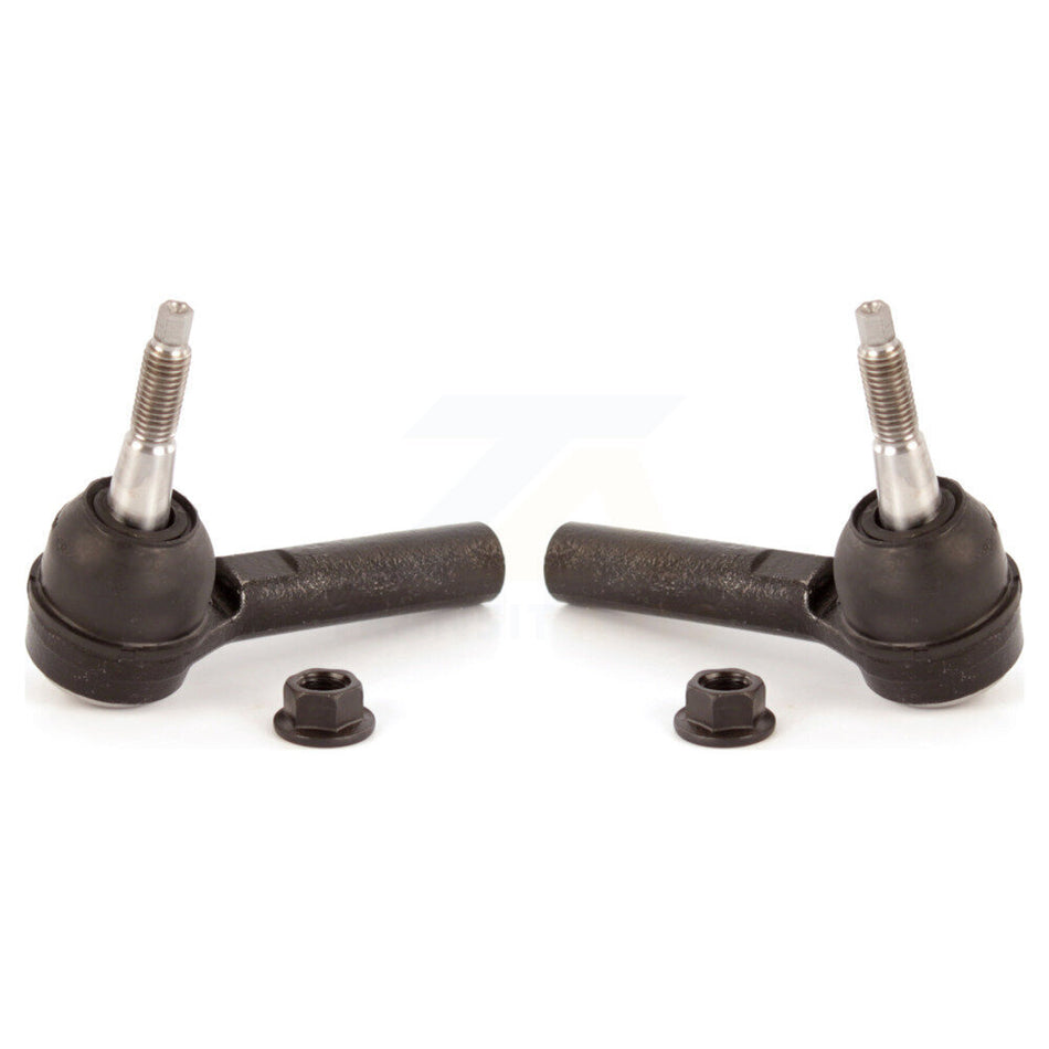 Front Outer Tie Rod End Pair For Chevrolet Equinox GMC Terrain Cadillac SRX Buick Saab KTR-104678