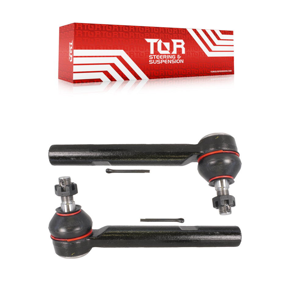 Front Outer Steering Tie Rod End Pair For Lexus RX350 Toyota Highlander RX330 RX400h KTR-104681