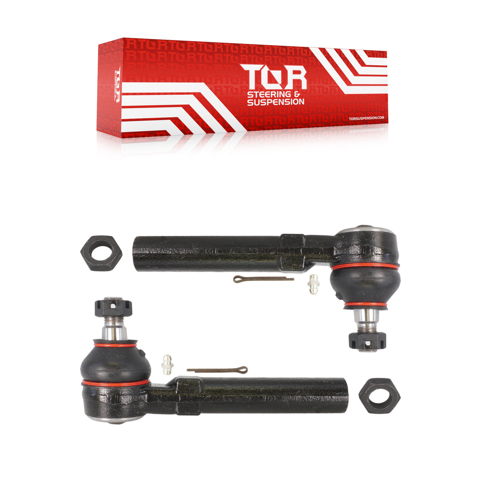Front Outer Steering Tie Rod End Pair For 1994-2004 Ford Mustang KTR-104682