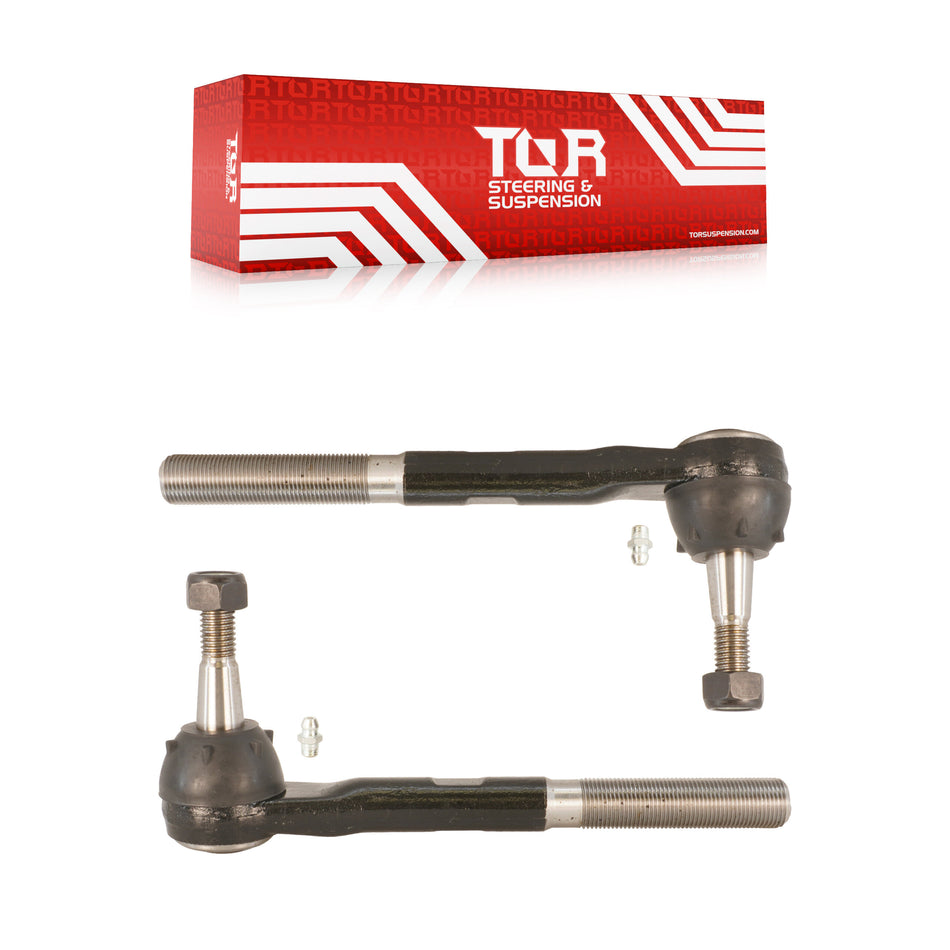 Front Outer Tie Rod End Pair For Chevrolet GMC K1500 C1500 K2500 C2500 K3500 C3500 3500 KTR-104683