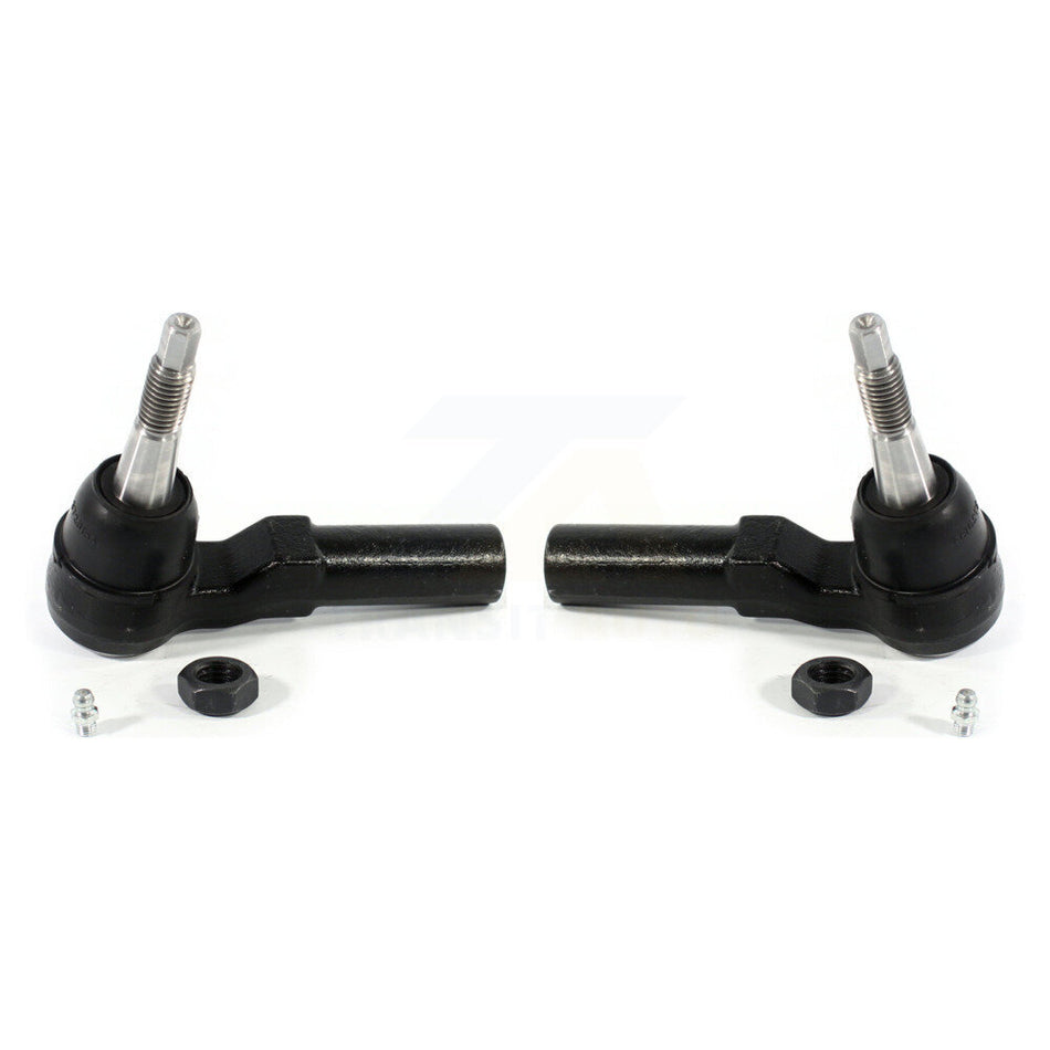 Front Outer Tie Rod End Pair For 2011-2023 GMC Chevrolet Sierra 2500 HD Silverado 3500 KTR-104685