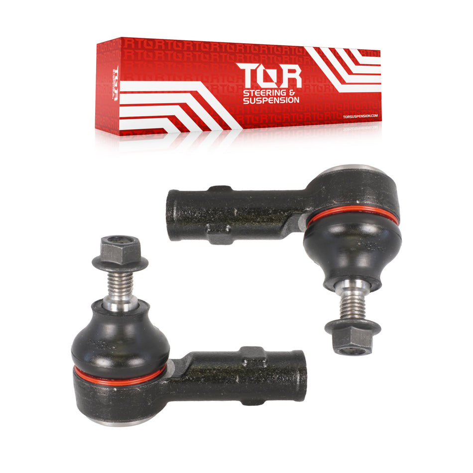 Front Outer Steering Tie Rod End Pair For Ford Focus KTR-104686