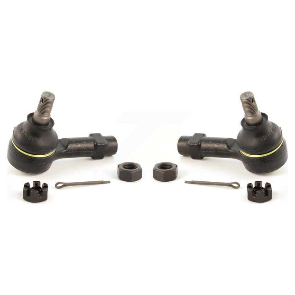 Front Outer Steering Tie Rod End Pair For Ford Escort Mercury Tracer KTR-104689