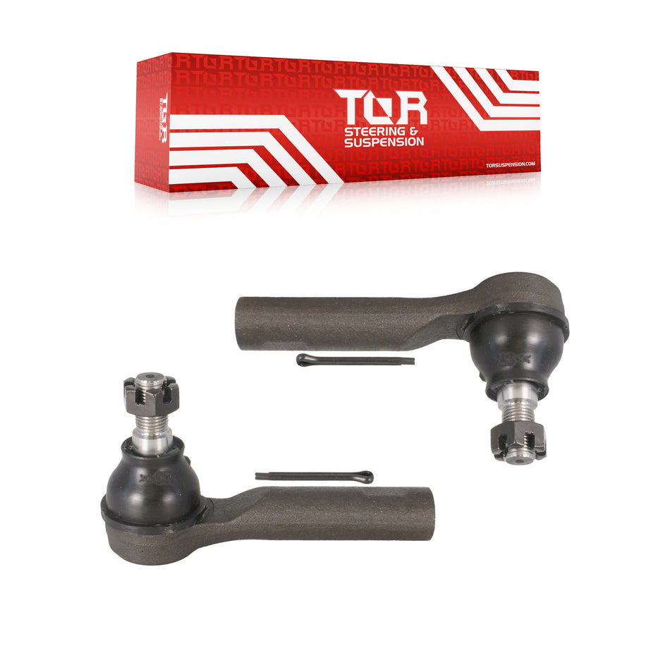 Front Outer Steering Tie Rod End Pair For 1999-2004 Honda Odyssey KTR-104694
