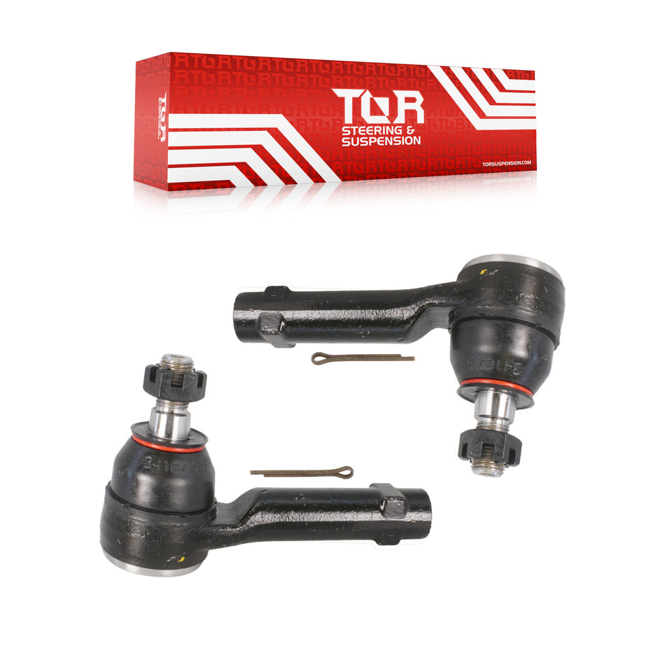Front Outer Steering Tie Rod End Pair For 2010-2016 Hyundai Genesis Coupe KTR-104695