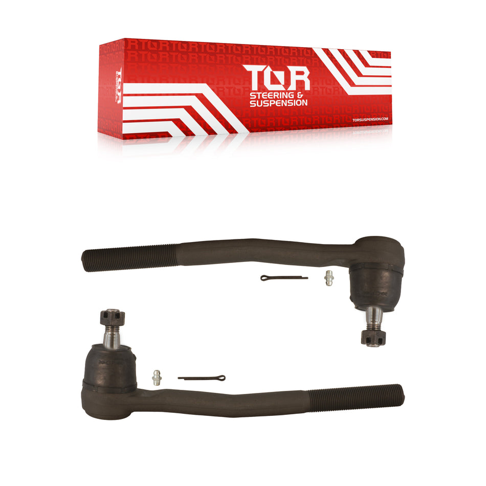 Front Outer Tie Rod End Pair For Chevrolet Astro Safari GMC Cadillac Caprice Buick Delta KTR-104696
