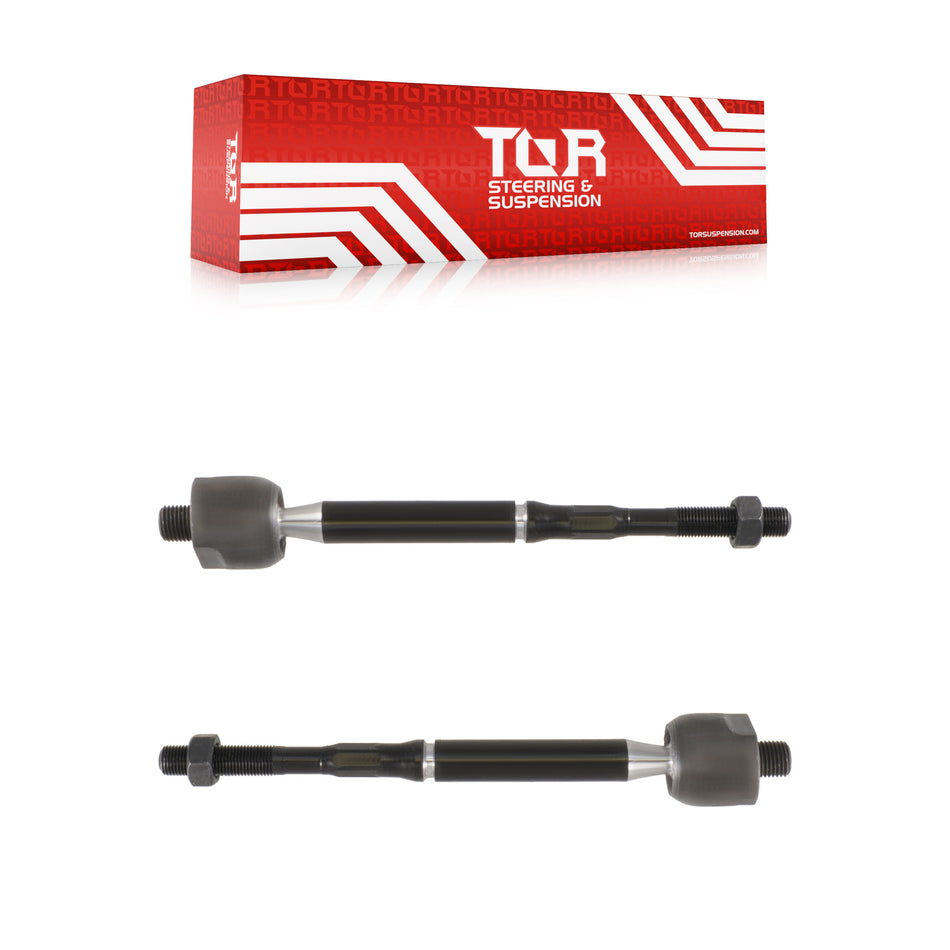 Front Inner Steering Tie Rod End Pair For Nissan Micra Versa Note KTR-104715