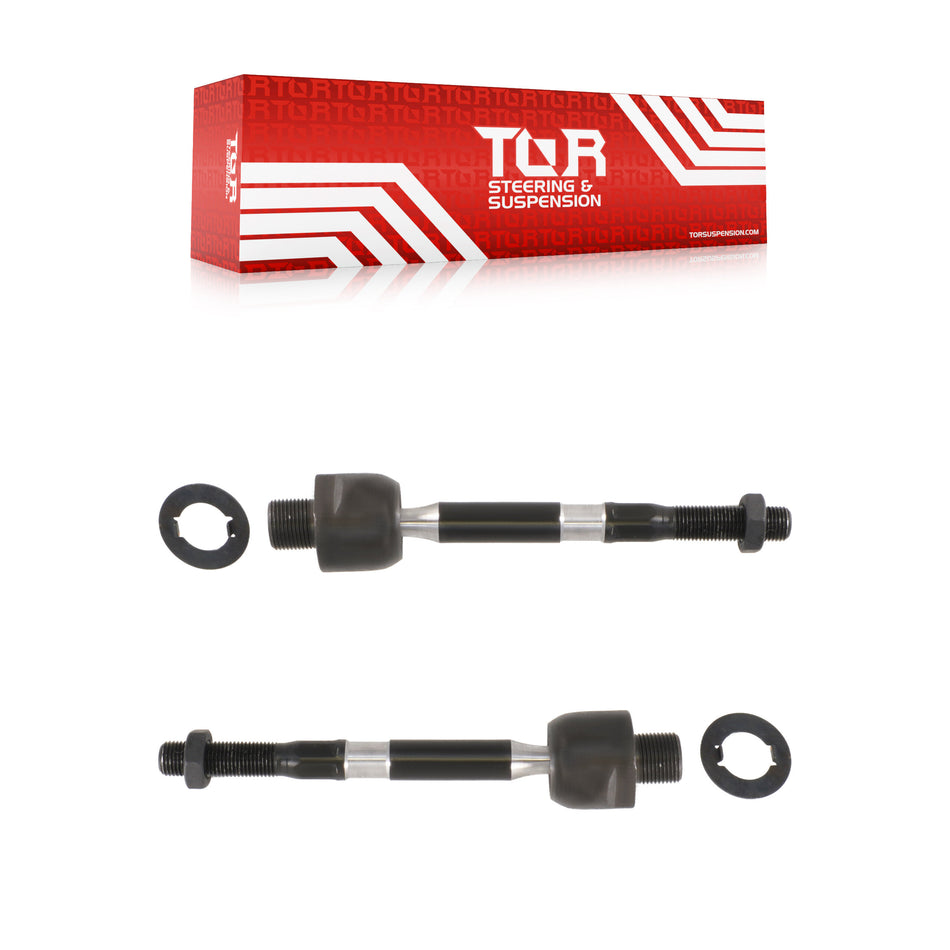 Front Inner Steering Tie Rod End Pair For Honda Accord Acura TLX 2.4L KTR-104741