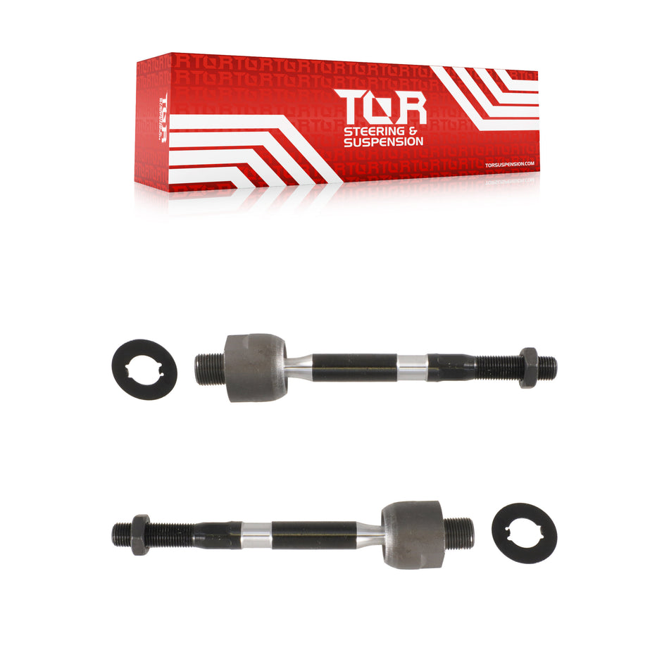 Front Inner Steering Tie Rod End Pair For Honda Accord Acura TLX KTR-104742