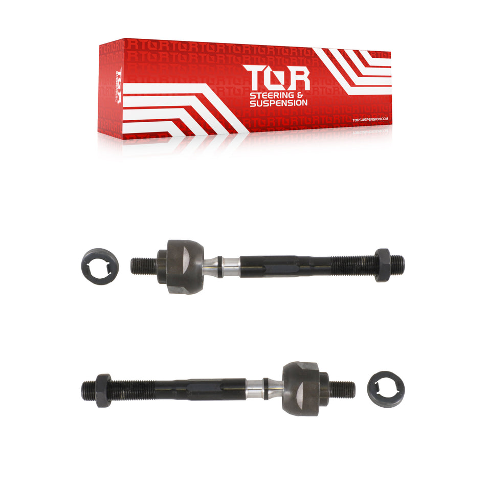 Front Inner Steering Tie Rod End Pair For Honda Civic Acura EL del Sol Integra KTR-104752
