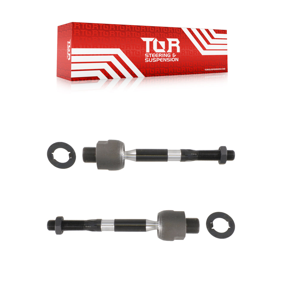 Front Inner Steering Tie Rod End Pair For Honda Civic Acura ILX KTR-104800