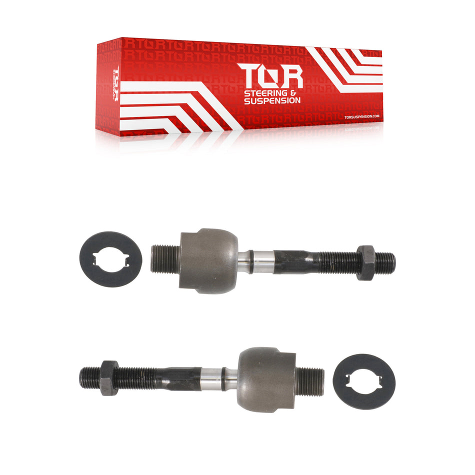 Front Inner Steering Tie Rod End Pair For 2009-2014 Acura TL KTR-104812
