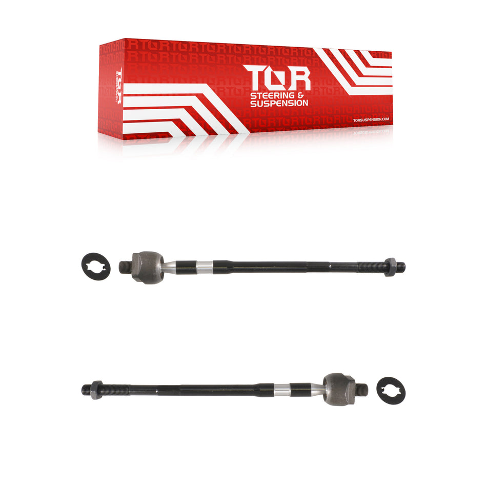 Front Inner Steering Tie Rod End Pair For 2010-2016 Hyundai Genesis Coupe KTR-104867