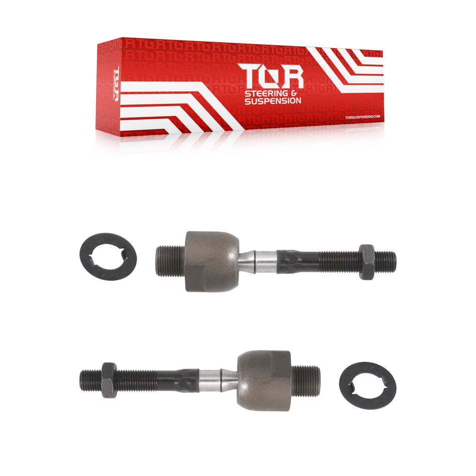 Front Inner Steering Tie Rod End Pair For 2008-2012 Honda Accord KTR-104897