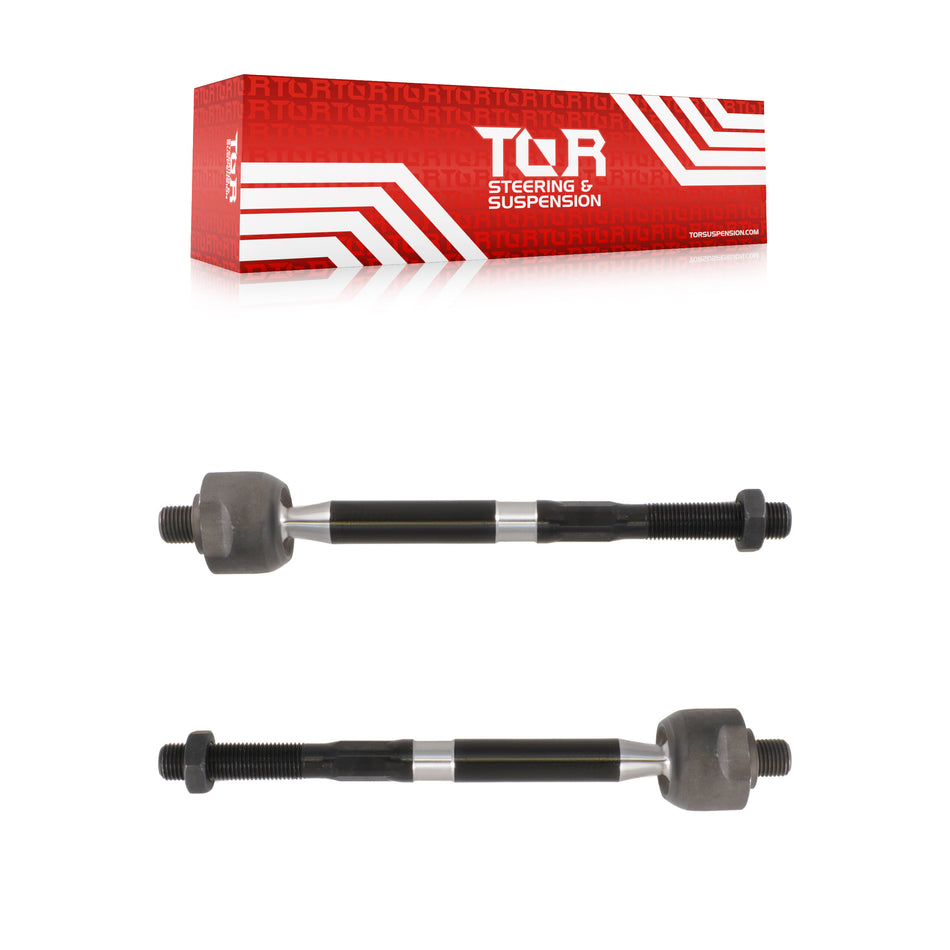 Front Inner Steering Tie Rod End Pair For 2011-2014 Mazda 2 KTR-104916