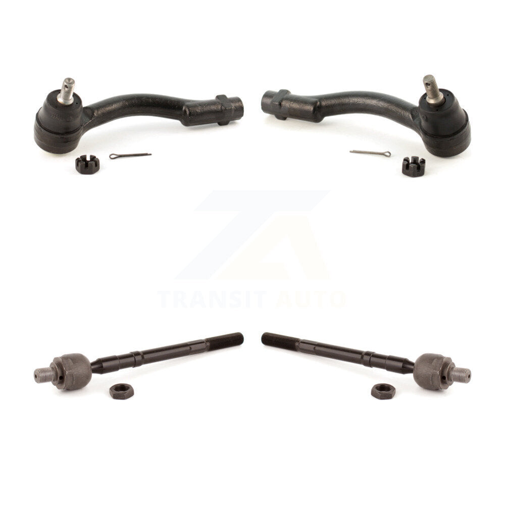 Front Outer & Inner Steering Tie Rod End Kit For Hyundai Tucson Kia Sportage KTR-104956