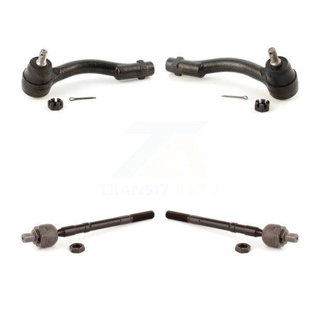 Front Outer & Inner Steering Tie Rod End Kit For Hyundai Tucson Kia Sportage KTR-104956