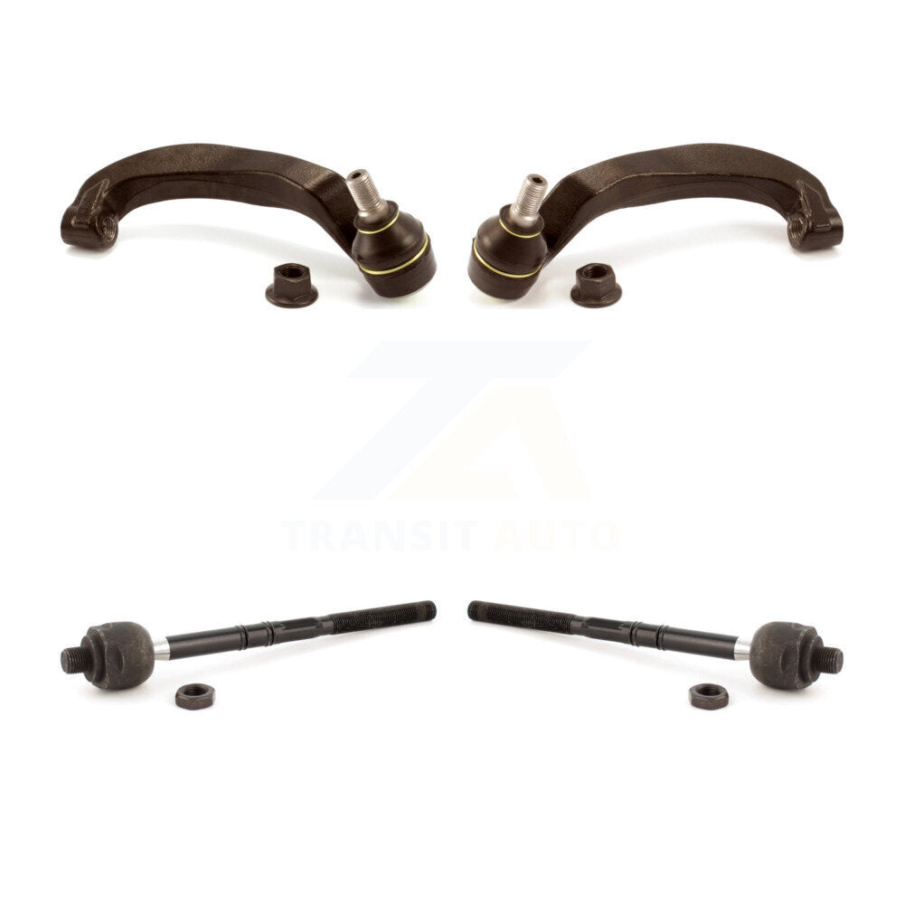 Front Outer & Inner Steering Tie Rod End Kit For 2004-2005 Mercedes-Benz E320 AWD KTR-104958
